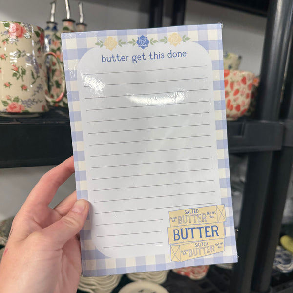 Butter get this done Notepad