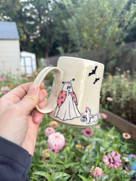 OPENS AUGUST 7th 2026 Pre-Order Dia de los Muertos Ghostie Mug.