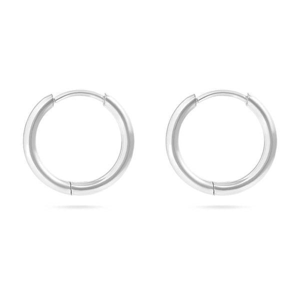 Hoop Huggie Earrings