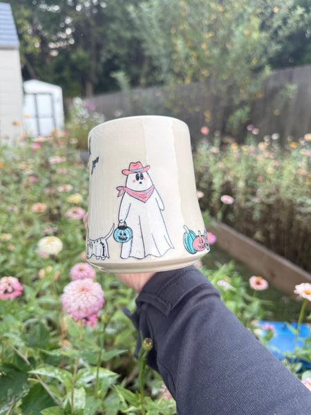 OPENS AUGUST 7th 2026 Pre-Order Dia de los Muertos Ghostie Mug.