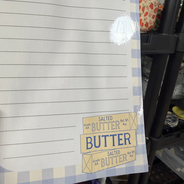 Butter get this done Notepad
