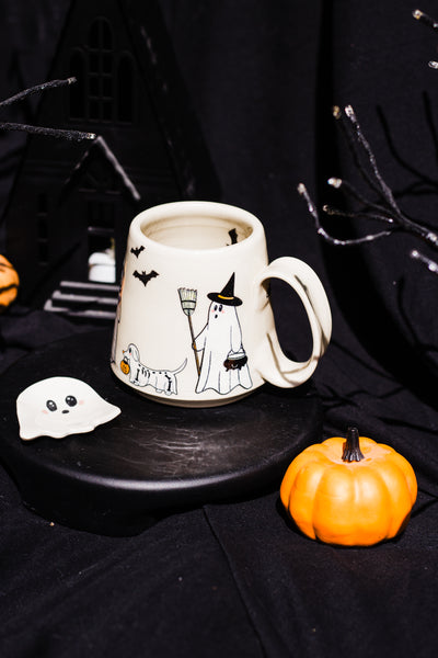 OPENS AUGUST 7th 2026 Pre-Order Classic Ghosties in Costumes Mug