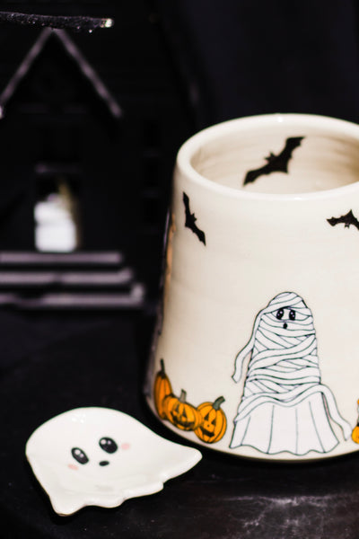 OPENS AUGUST 7th 2026 Pre-Order Classic Ghosties in Costumes Mug