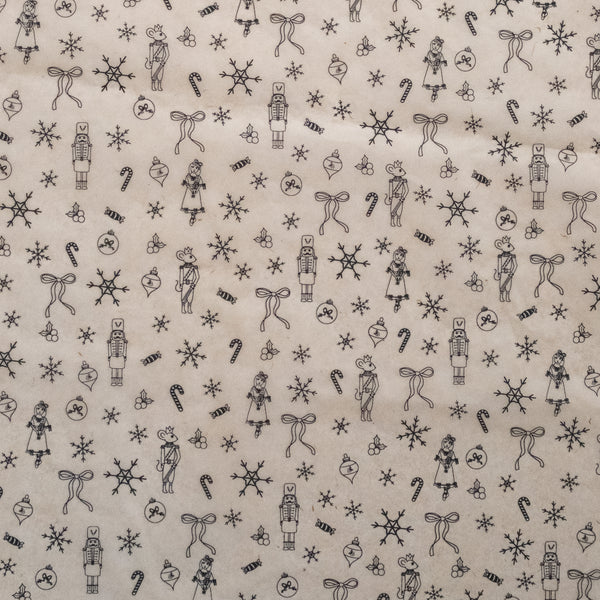 Available 9.21.26 Nutcracker Underglaze Transfer Black
