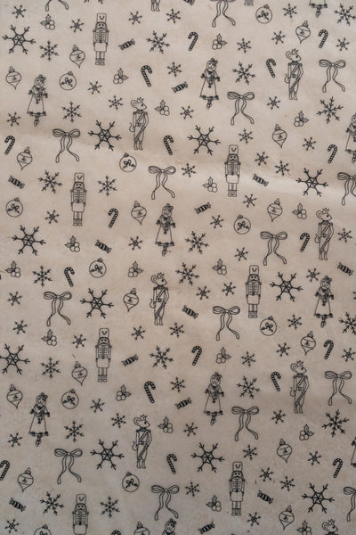 Available 9.21.26 Nutcracker Underglaze Transfer Black