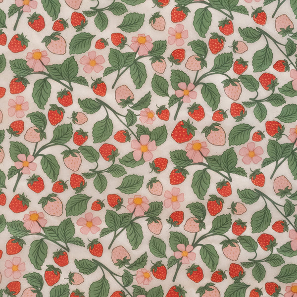 Available 9.21.26 Strawberry Plants Underglaze Transfer