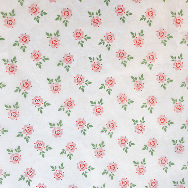 Vintage Rose Underglaze Transfer