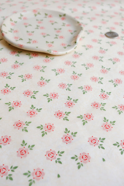 Vintage Rose Underglaze Transfer
