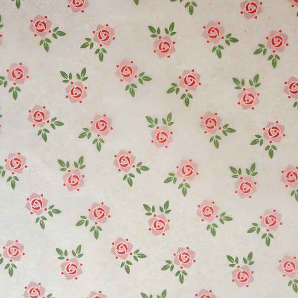 Vintage Rose Underglaze Transfer