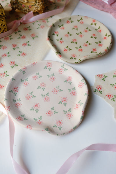 Vintage Rose Underglaze Transfer