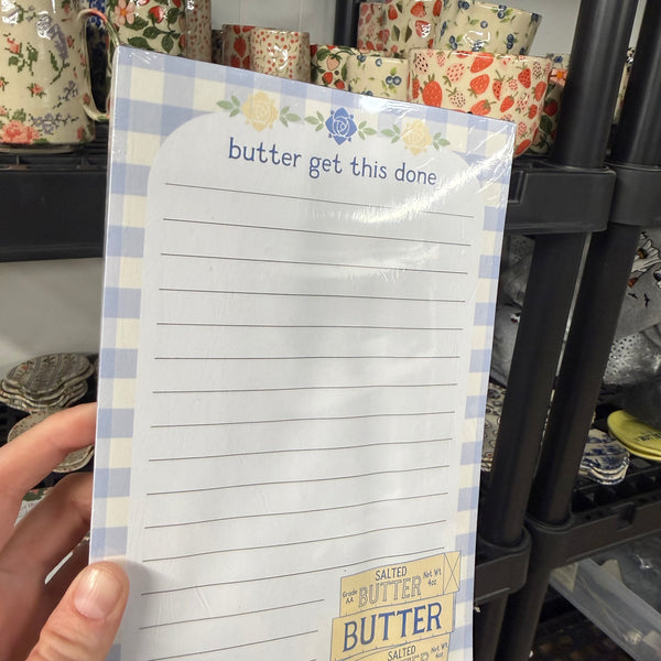 Butter get this done Notepad