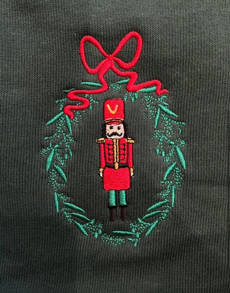 Pre-Order Nutcracker In Wreath Sweatshirt