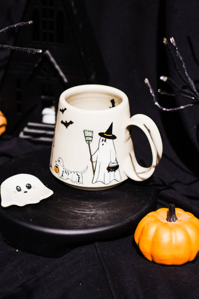 Next Pre-Order opens in October! Mystery Ghosties in Costume Mug