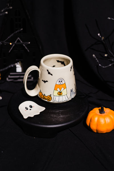 Next Pre-Order opens in October! Mystery Ghosties in Costume Mug