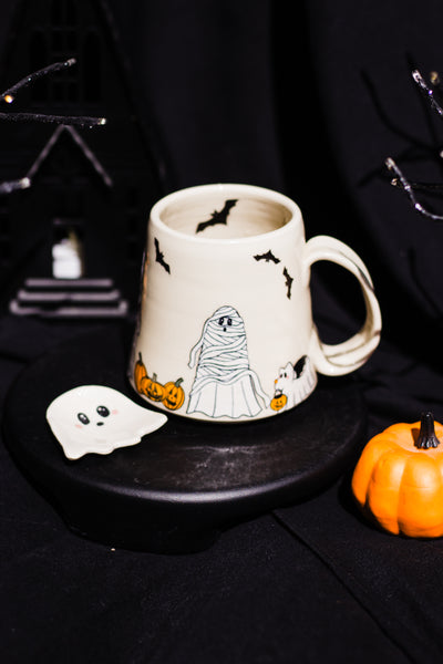 Next Pre-Order opens in October! Mystery Ghosties in Costume Mug