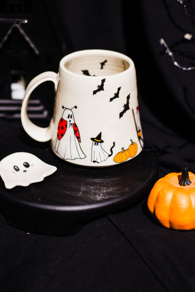 Next Pre-Order opens in October! Mystery Ghosties in Costume Mug