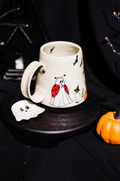 Next Pre-Order opens in October! Mystery Ghosties in Costume Mug