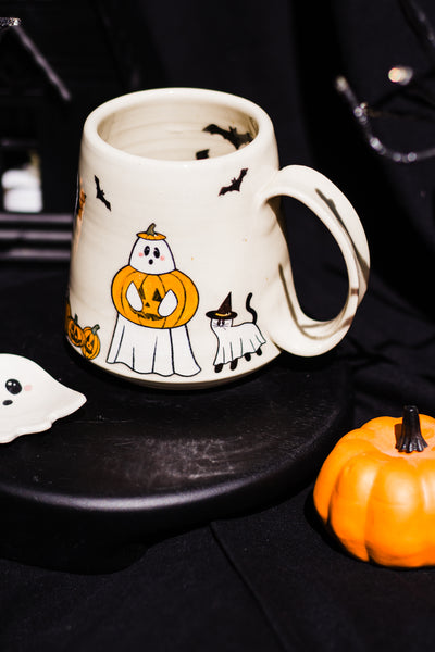 Next Pre-Order opens in October! Mystery Ghosties in Costume Mug