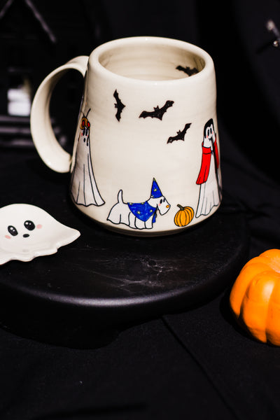 Next Pre-Order opens in October! Mystery Ghosties in Costume Mug
