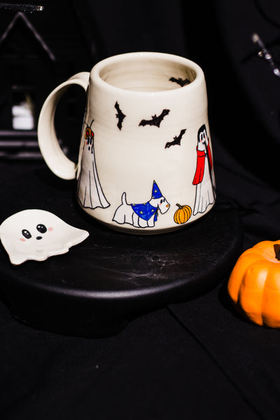 Next Pre-Order opens in October! Mystery Ghosties in Costume Mug