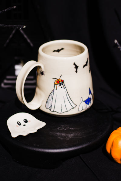 Next Pre-Order opens in October! Mystery Ghosties in Costume Mug