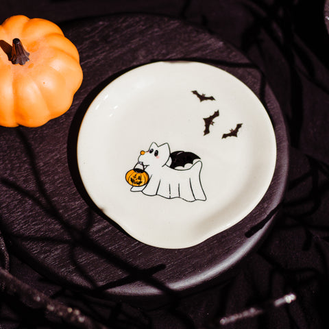 Bat Gus the Ghost Dog Spoon Rest