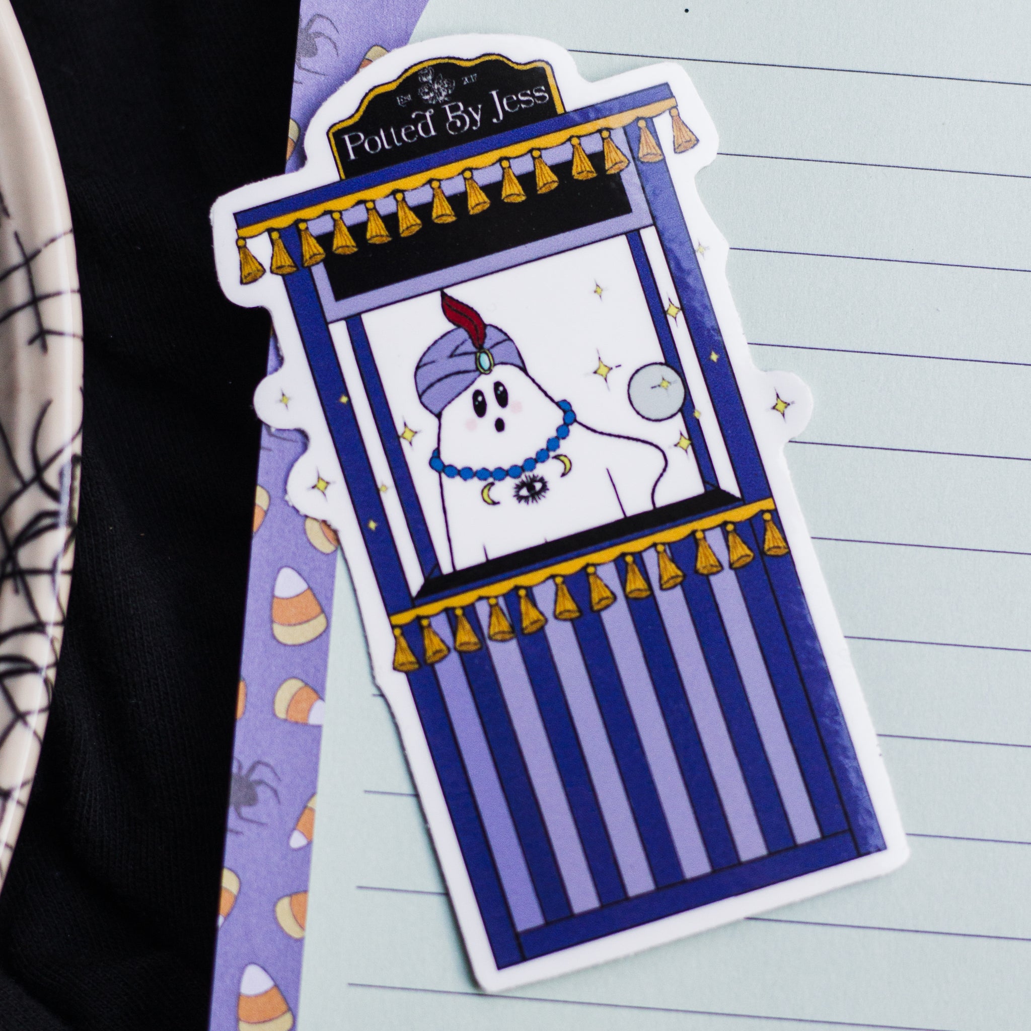 Fortune Teller Ghostie Sticker