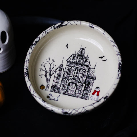 Dracula Ghost and Haunted Hose Pasta Bowl