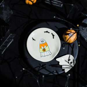 Candy Corn Ghost Spoon Rest