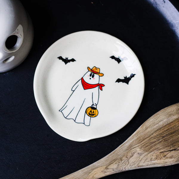 Cowboy Ghost Spoon Rest