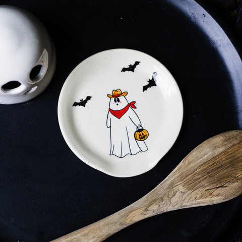 Cowboy Ghost Spoon Rest