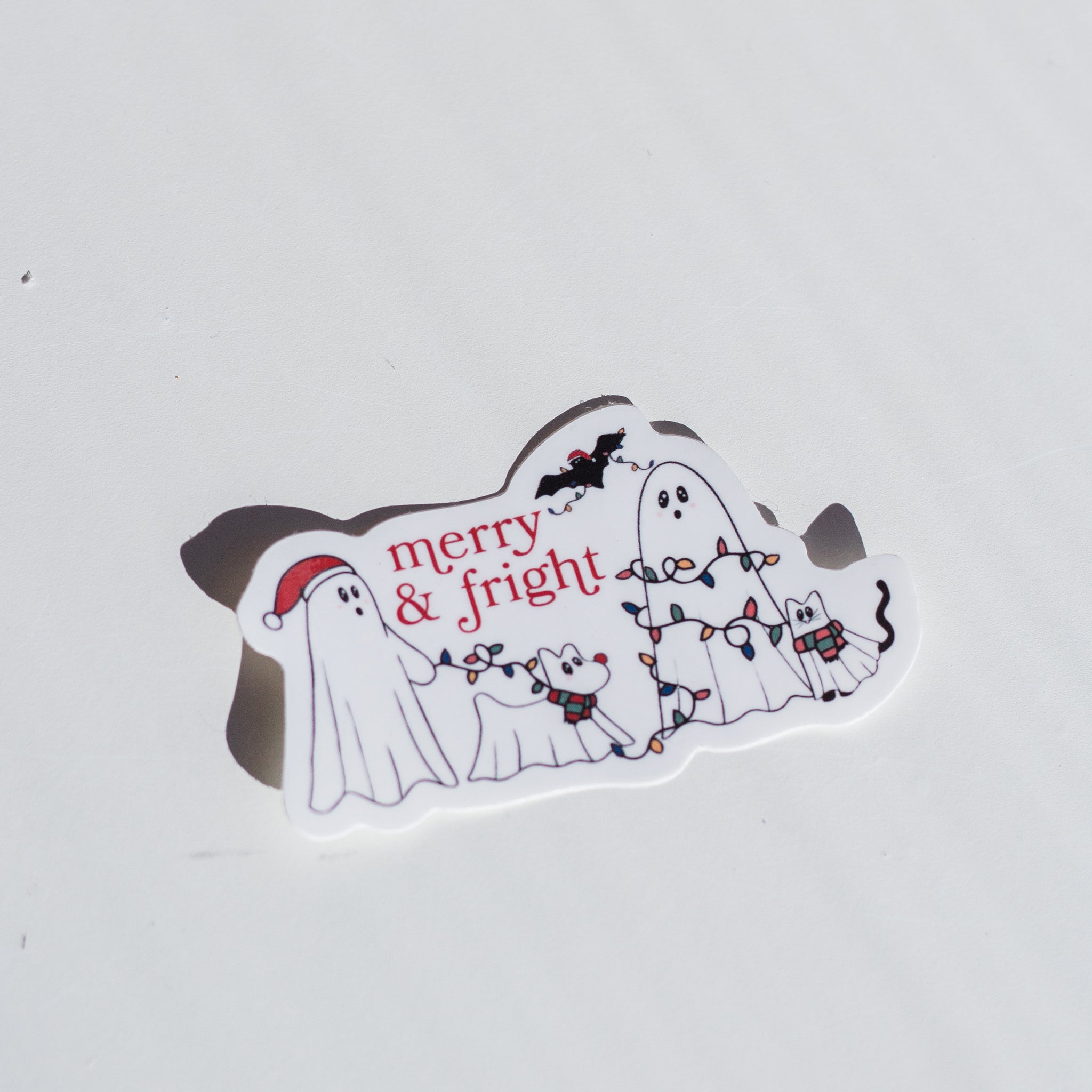 Ghost Merry and Fright Sticker