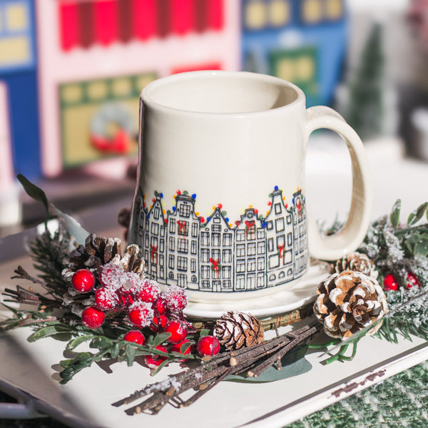 Christmas Village Lights Mug