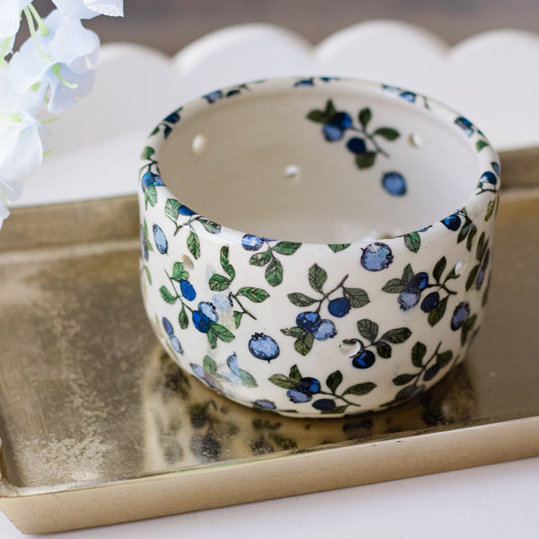 Made to Order Blueberry Branches Berry Bowl