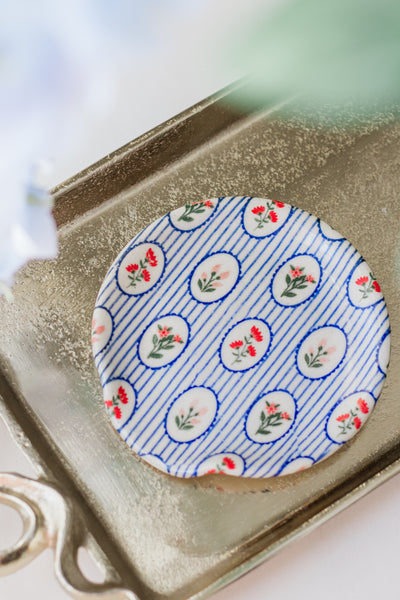 Made to Order Floral Stripes Spoon Rest