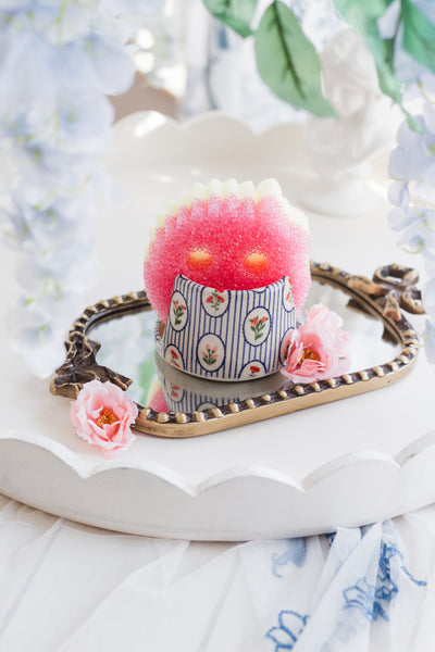 Made to Order Floral Stripes Sponge Holder
