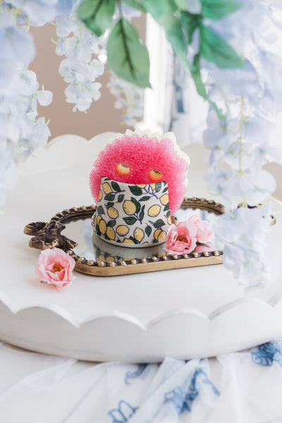 Made to Order Lemon Branches Sponge Holder