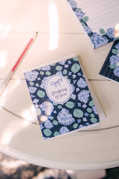 Thinking of you Hydrangea Card