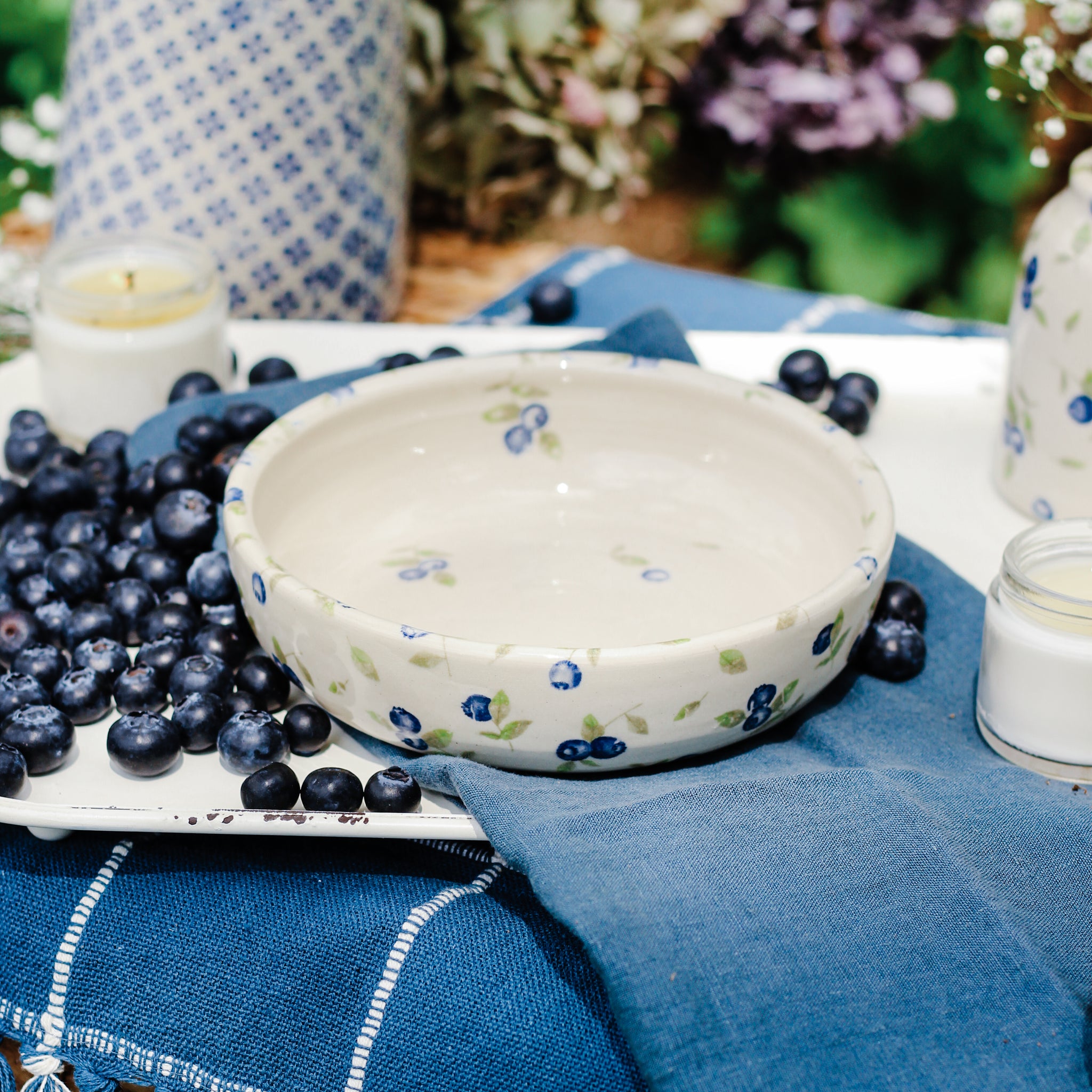 Blueberry Pasta Bowl