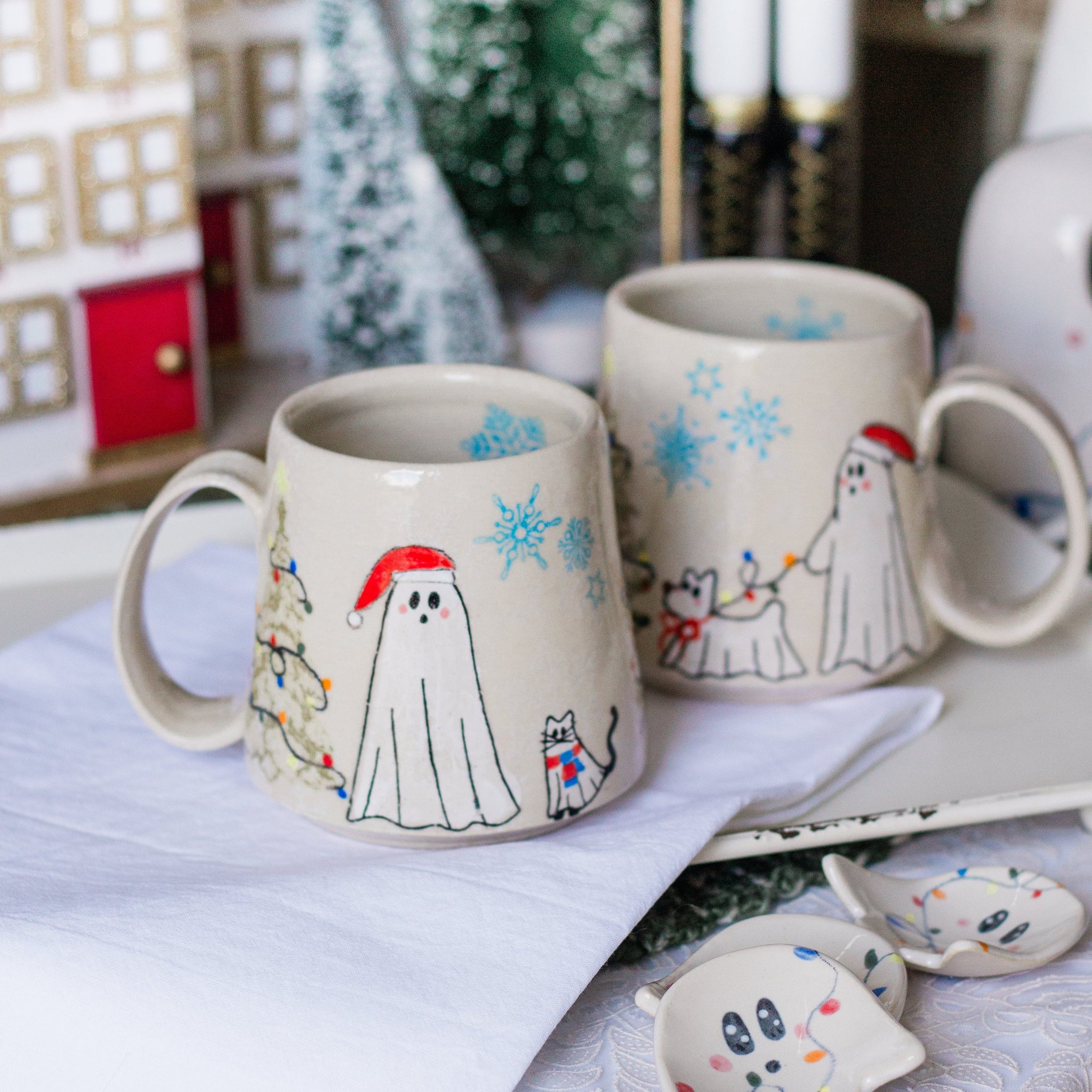 Ghostie Christmas Mug