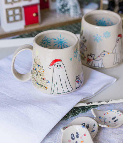 Ghostie Christmas Mug