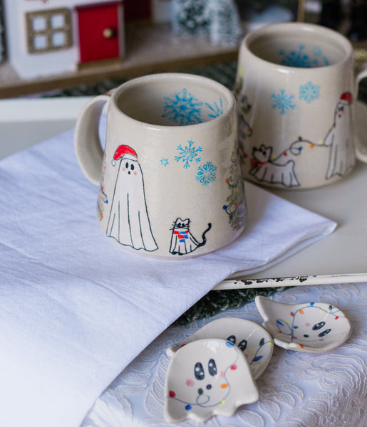 Ghostie Christmas Mug
