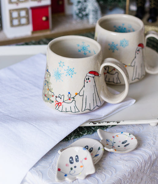 Ghostie Christmas Mug