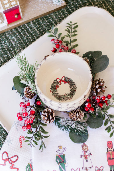 Wreath Cereal Bowl