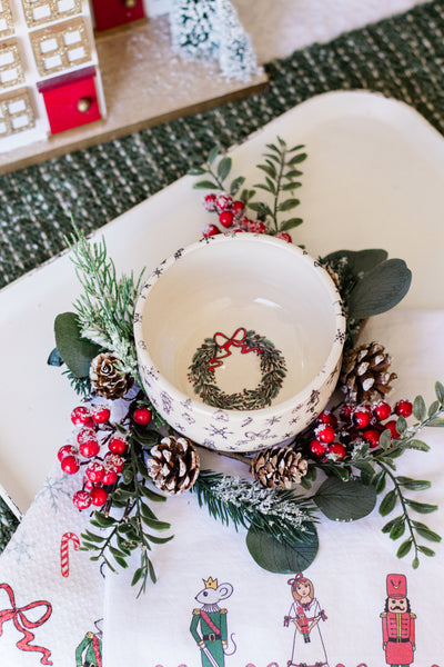 Wreath Cereal Bowl