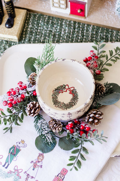 Wreath Cereal Bowl