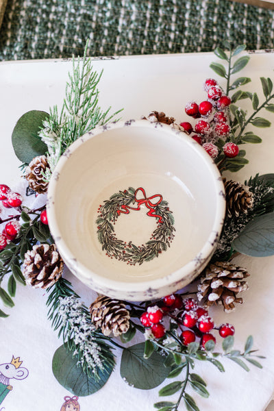 Wreath Cereal Bowl