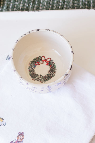 Wreath Cereal Bowl