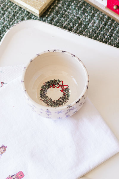 Wreath Cereal Bowl