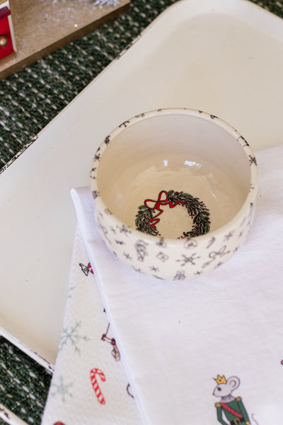 Wreath Cereal Bowl